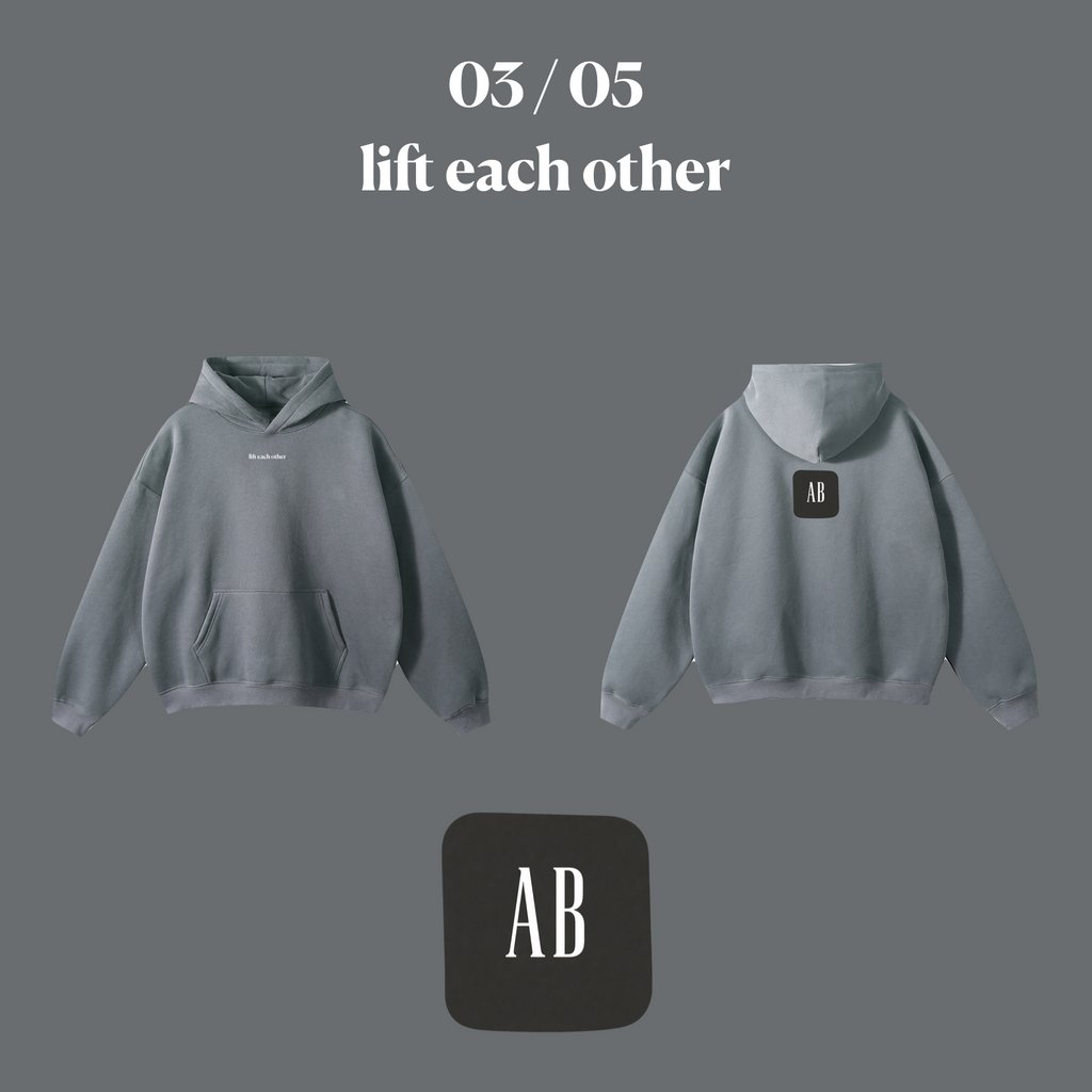 03/05 - Lift Each Other - Oversize Fleeced Hoodie