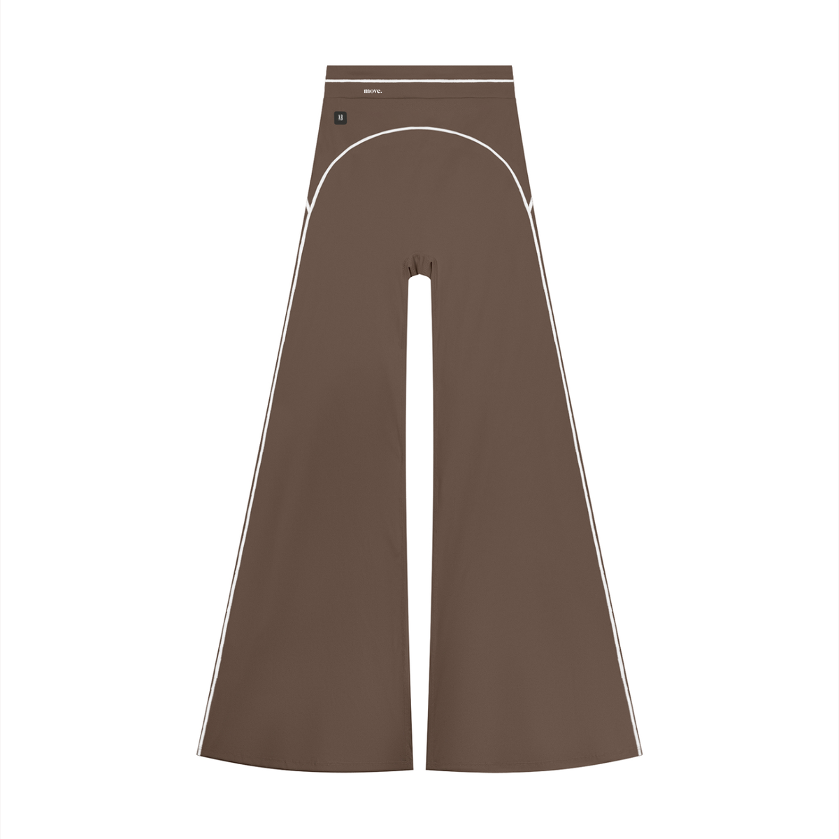 High Rise Topstitching Flared Yoga Pants