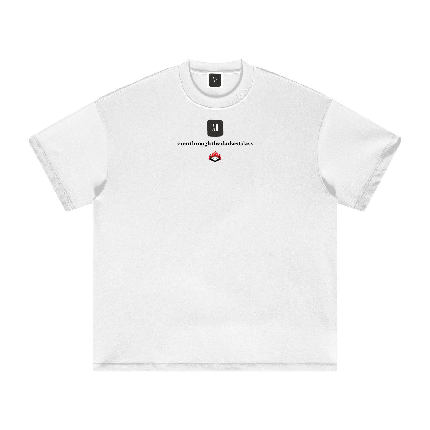 Even Through The Darkest Days - Men's/Unisex Heavyweight T-Shirt