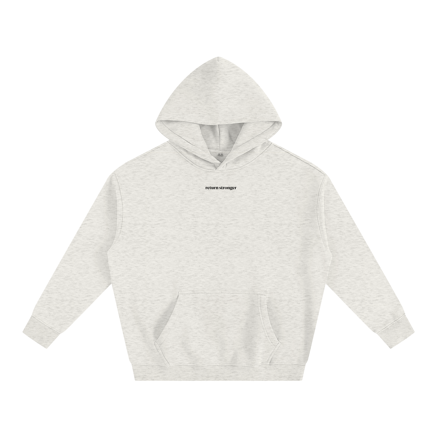 04/05 - Return Stronger - Oversize Fleeced Hoodie