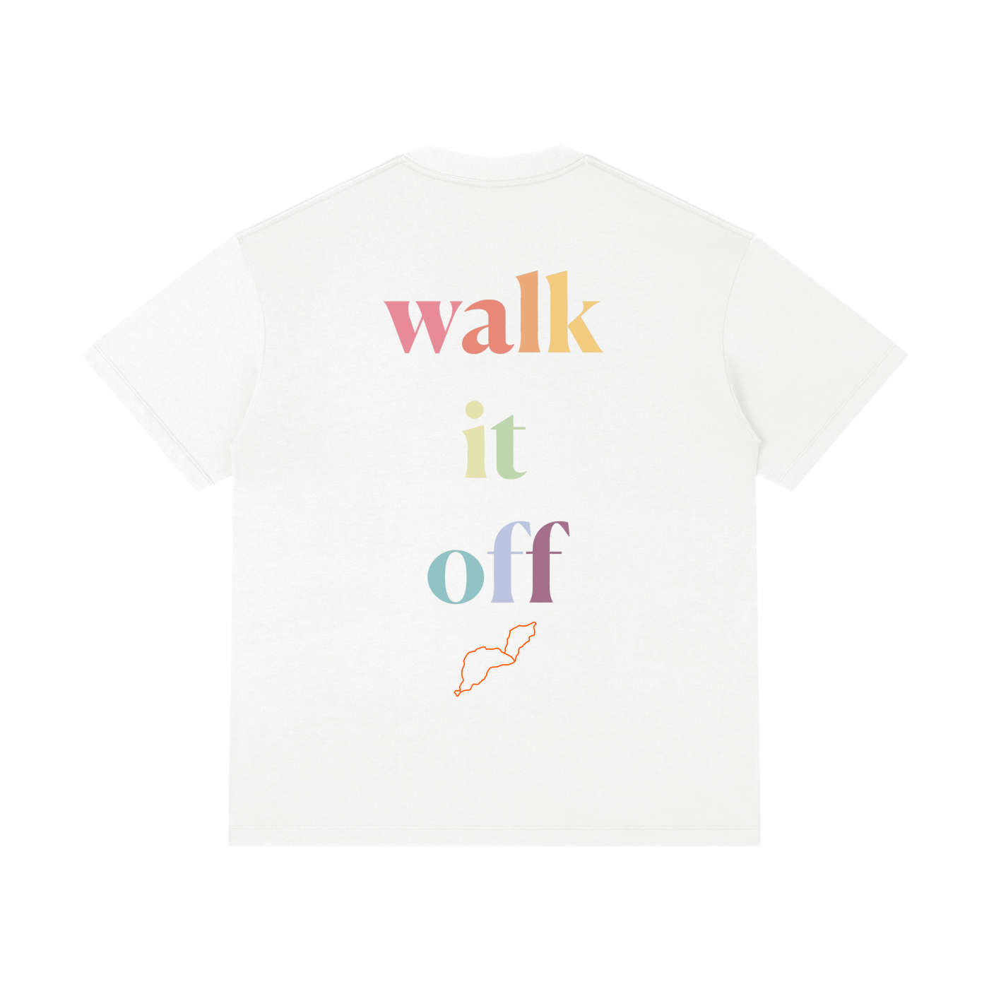 walk it off - LIGHTER STYLE Unisex Regular Fit Crewneck T-Shirt
