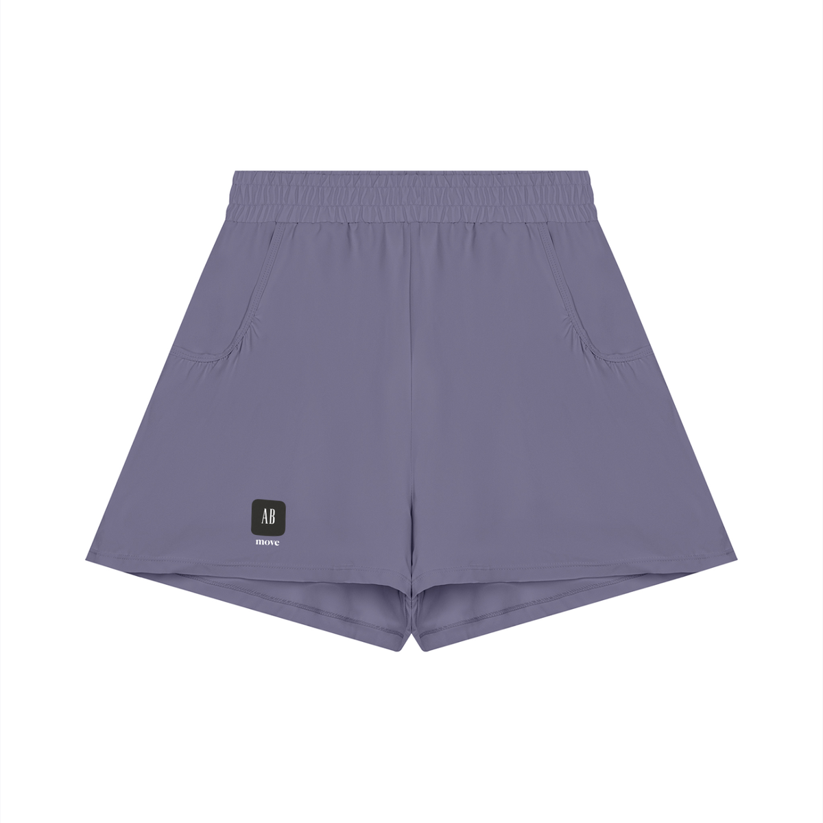 Pocketed Ruched Yoga Shorts