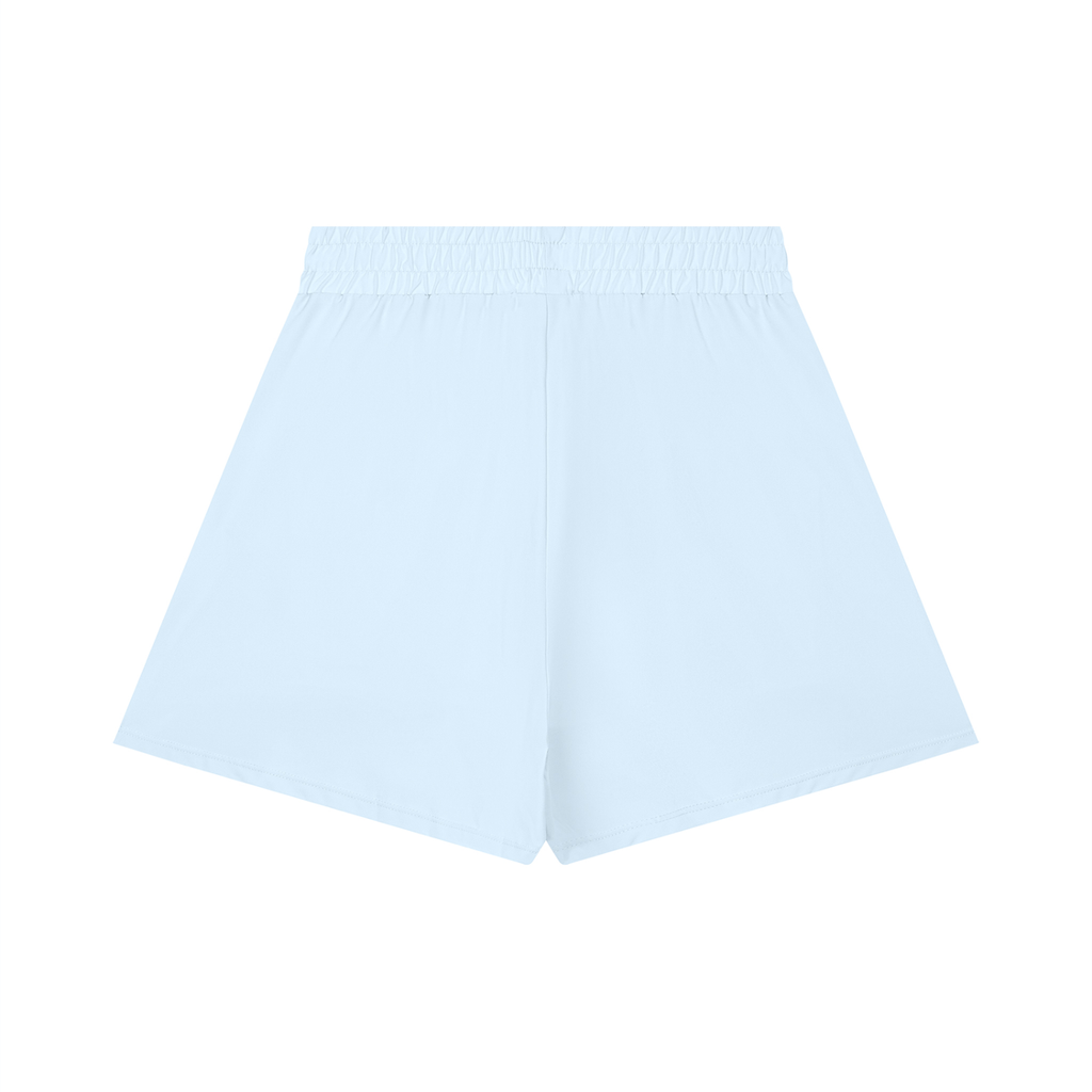 Pocketed Ruched Yoga Shorts