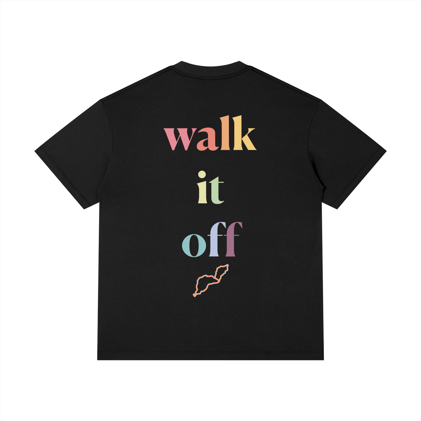 walk it off - LIGHTER STYLE Unisex Regular Fit Crewneck T-Shirt