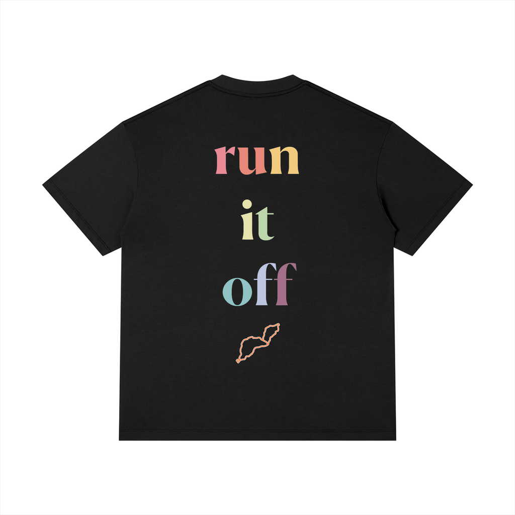 run it off - LIGHTER STYLE Unisex Regular Fit Crewneck T-Shirt
