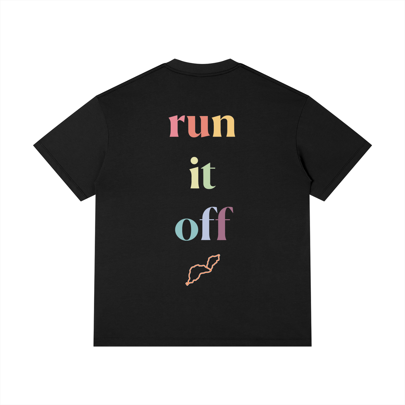 run it off - LIGHTER STYLE Unisex Regular Fit Crewneck T-Shirt