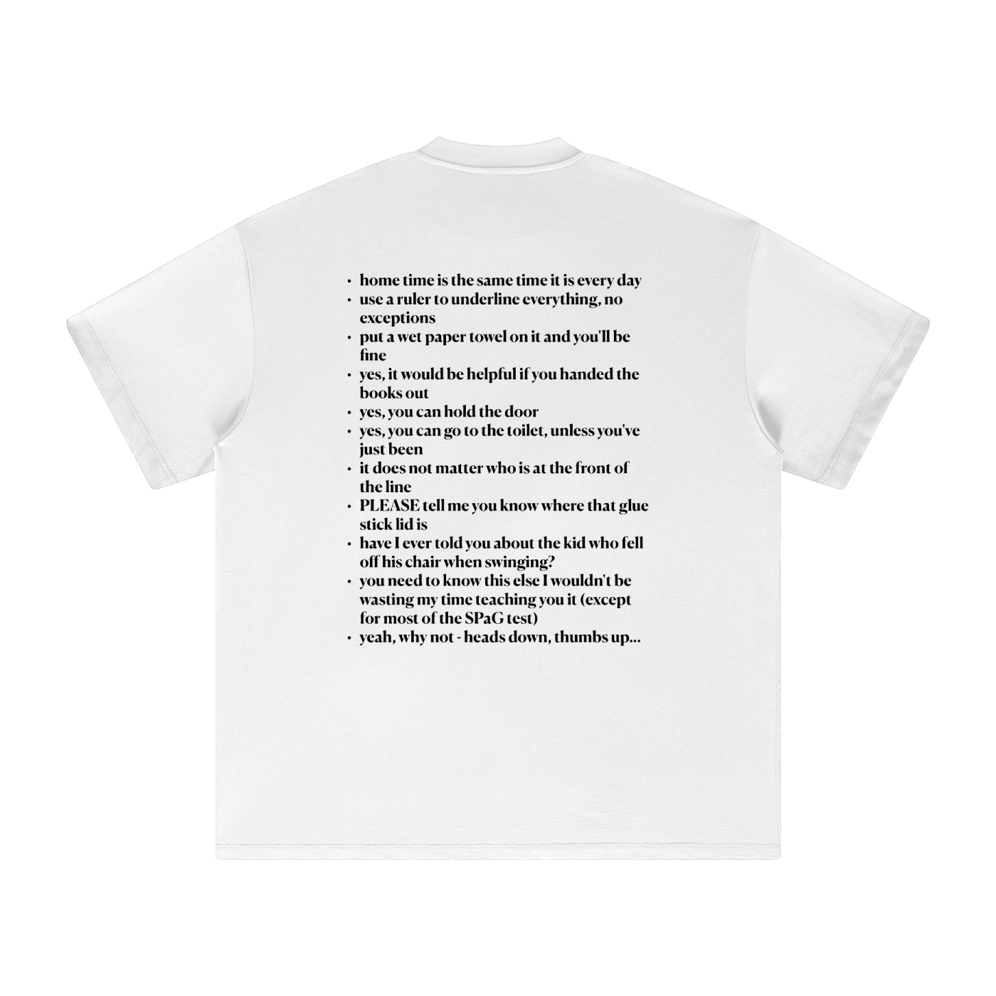 Nine till Three Thirty - Men's/Unisex Heavyweight T-Shirt DTG