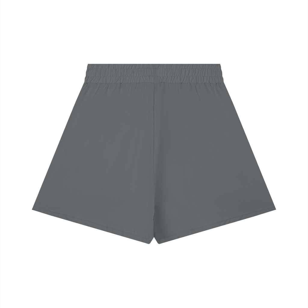 Pocketed Ruched Yoga Shorts