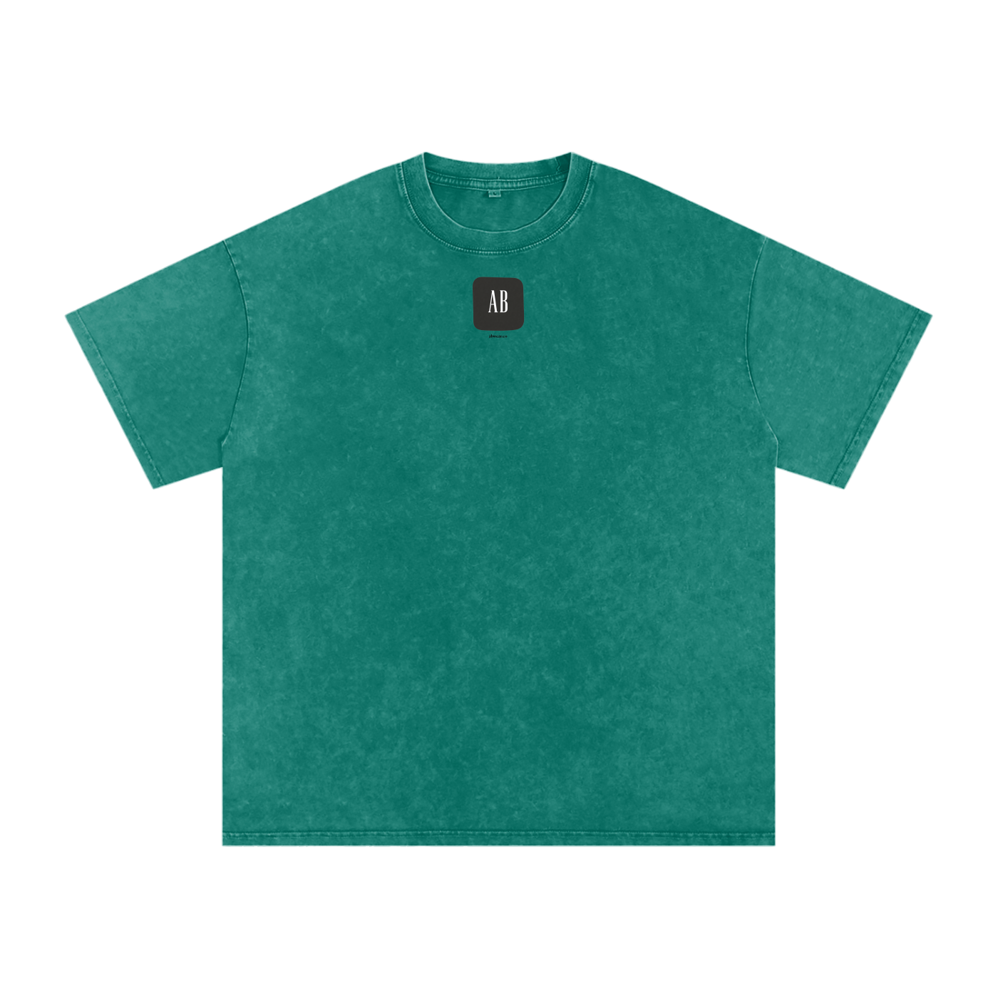 Run it off - Snow Washed Oversized Cotton T-Shirt