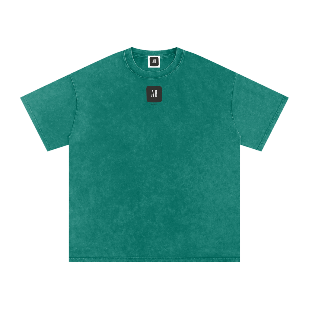 Walk it off - Snow Washed Oversized Cotton T-Shirt