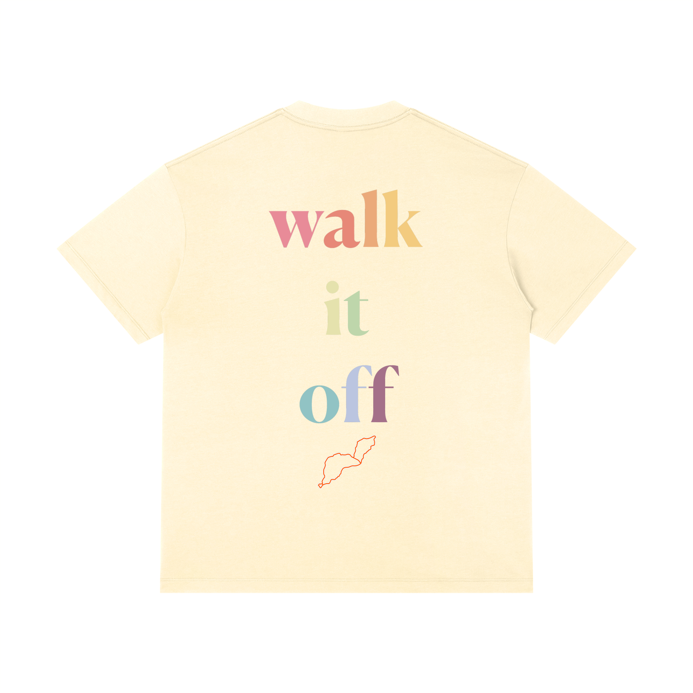 walk it off - LIGHTER STYLE Unisex Regular Fit Crewneck T-Shirt