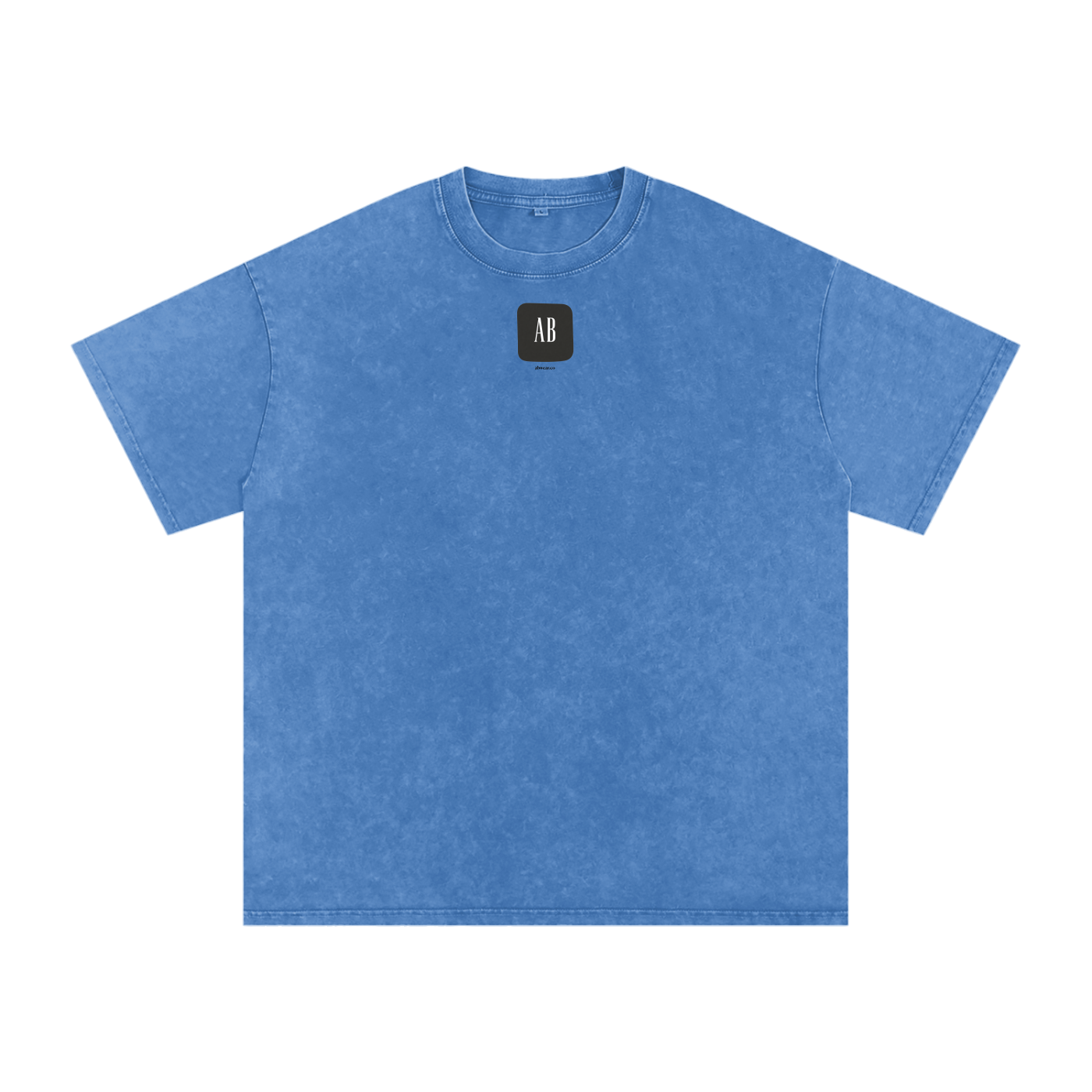Run it off - Snow Washed Oversized Cotton T-Shirt