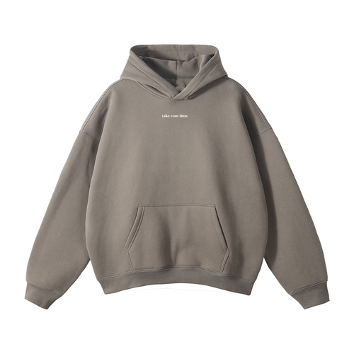 02/05 - Take Your Time - Oversize Fleeced Hoodie