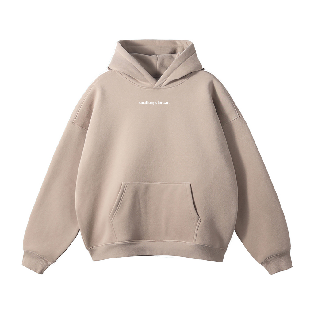 01/05 - Small Steps Forward - Oversize Fleeced Hoodie