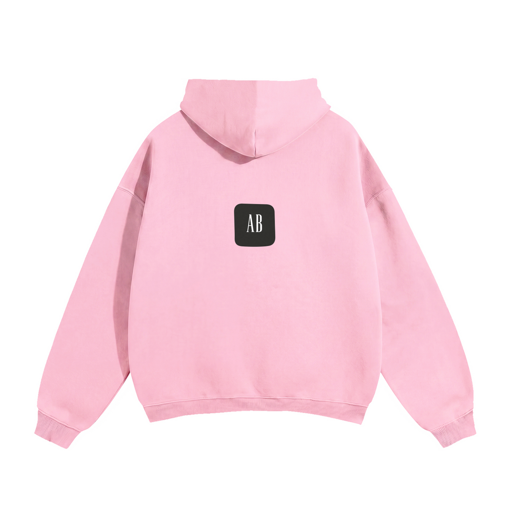 Pink Skies - Oversize Fleeced Hoodie