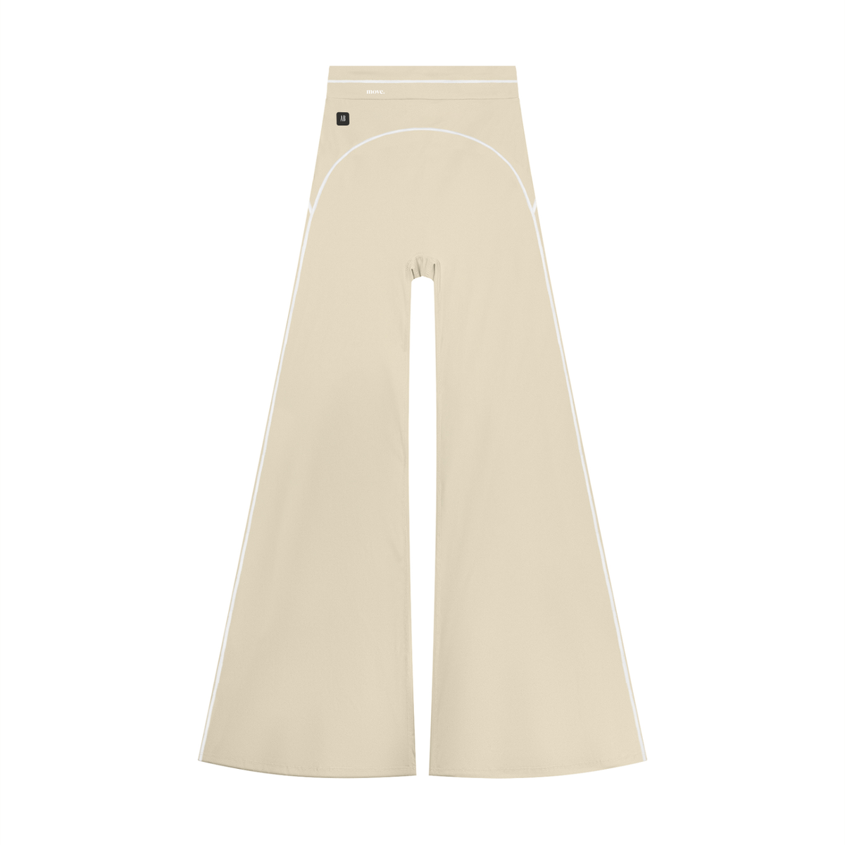 High Rise Topstitching Flared Yoga Pants