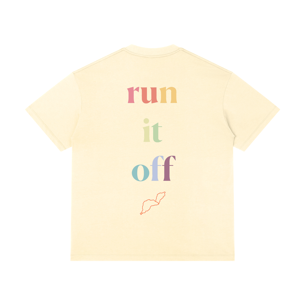 run it off - LIGHTER STYLE Unisex Regular Fit Crewneck T-Shirt