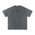 Run it off - Snow Washed Oversized Cotton T-Shirt