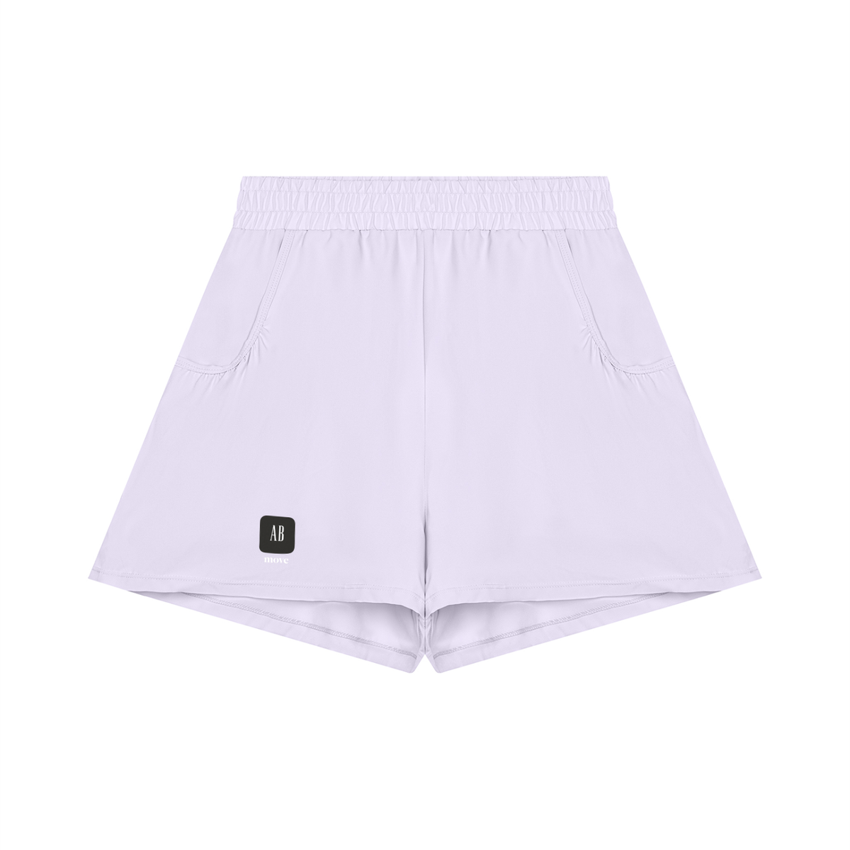Pocketed Ruched Yoga Shorts