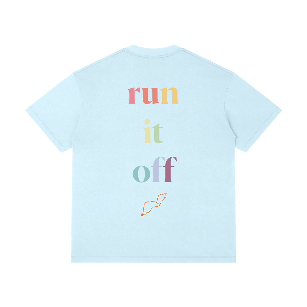 run it off - LIGHTER STYLE Unisex Regular Fit Crewneck T-Shirt