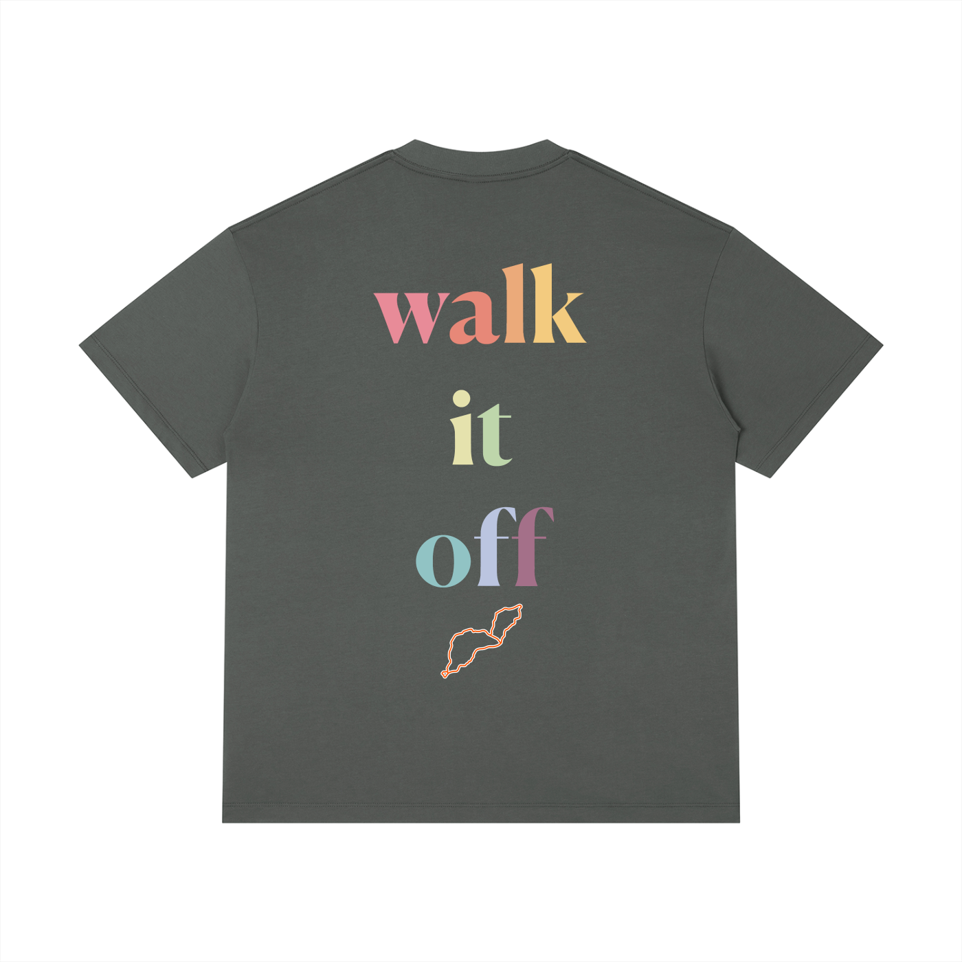 walk it off - LIGHTER STYLE Unisex Regular Fit Crewneck T-Shirt