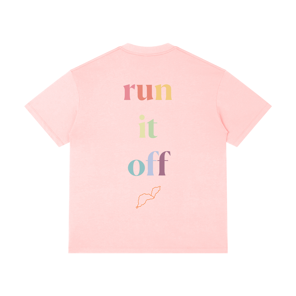 run it off - LIGHTER STYLE Unisex Regular Fit Crewneck T-Shirt